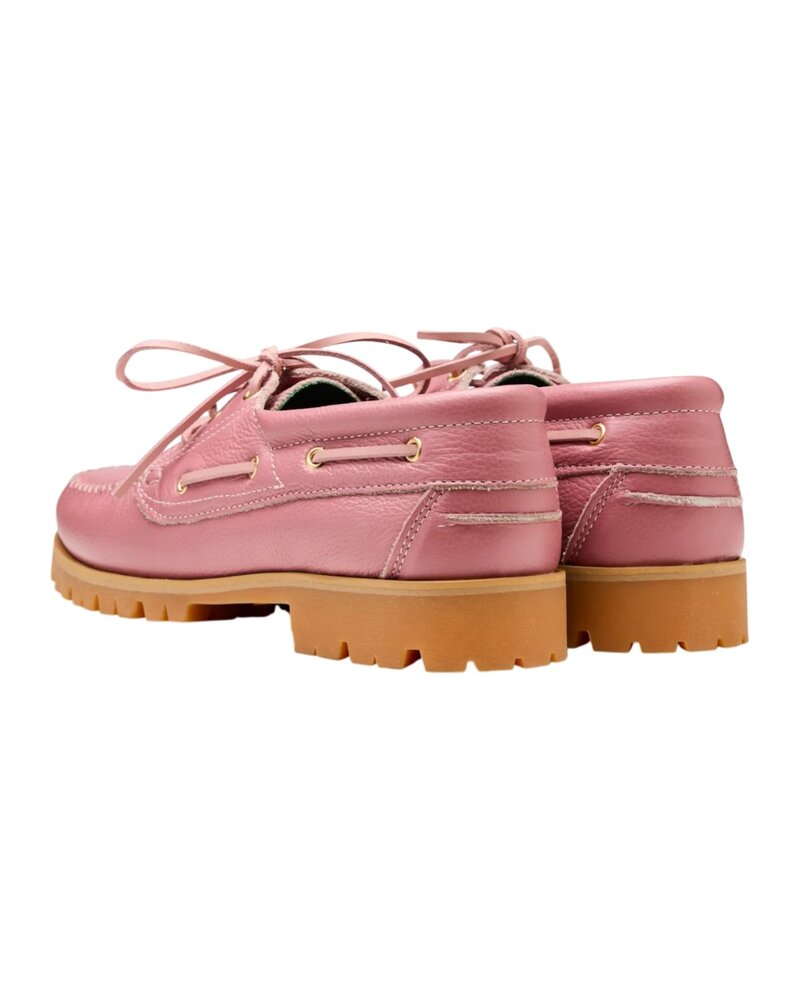 Vinny's VINNY'S AZTEC BOAT SHOE DUSTY ROSE PINK