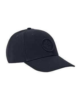Stone Island STONE ISLAND COTTON REPS CAP NAVY BLUE