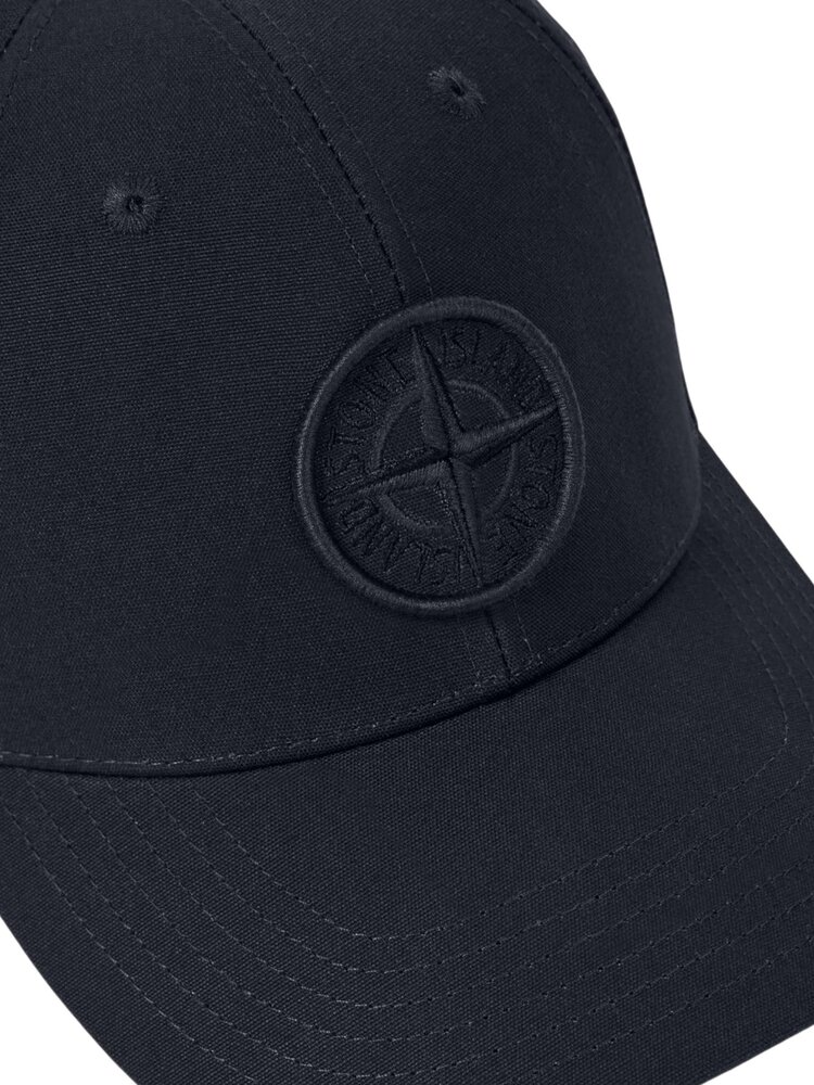 Stone Island STONE ISLAND COTTON REPS CAP NAVY BLUE