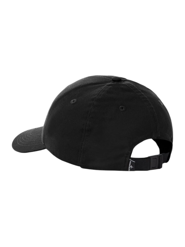 Stone Island STONE ISLAND COTTON REPS CAP BLACK