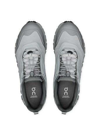 ON ON CLOUD 6 GEO WATERPROOF SNEAKERS ALLOY