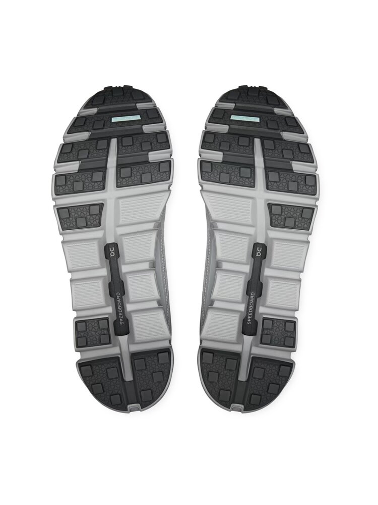 ON ON CLOUD 6 GEO WATERPROOF SNEAKERS ALLOY