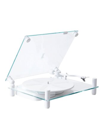 Transparent TRANSPARENT TURNTABLE WHITE