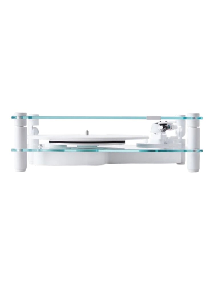 Transparent TRANSPARENT TURNTABLE WHITE