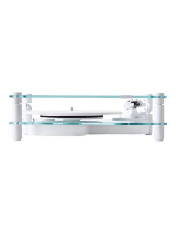 Transparent TRANSPARENT TURNTABLE WHITE