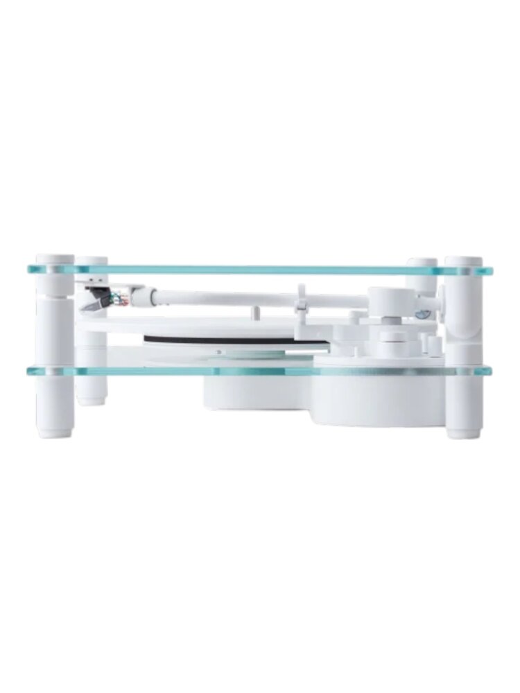 Transparent TRANSPARENT TURNTABLE WHITE
