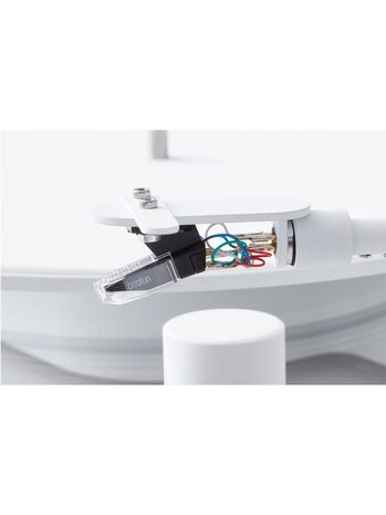 Transparent TRANSPARENT TURNTABLE WHITE