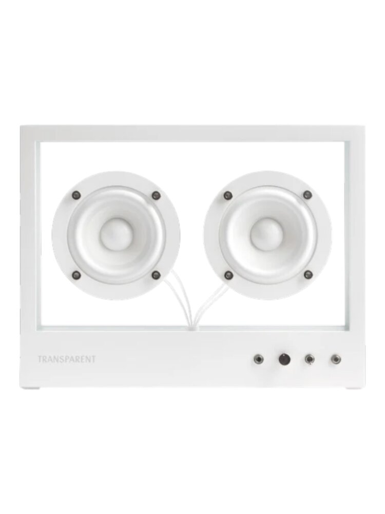 Transparent TRANSPARENT SMALL SPEAKER WHITE
