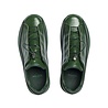 Diemme DIEMME LICATA CRACKLED PATENT LEATHER SNEAKERS GREEN