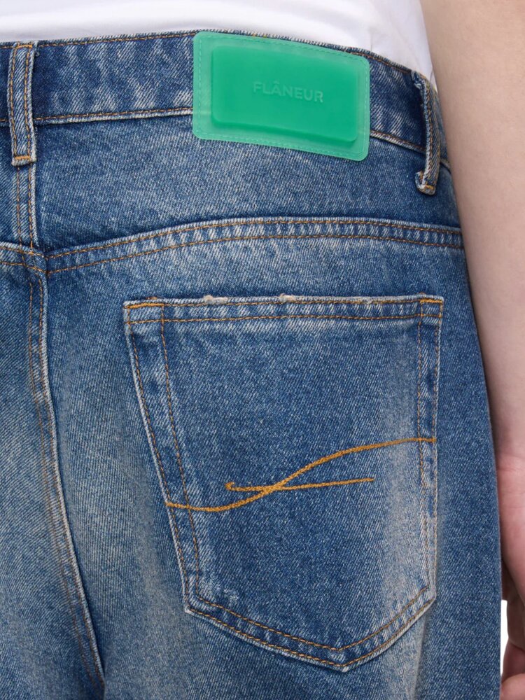 FLÂNEUR RELAXED JEANS AGED INDIGO