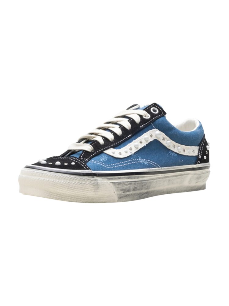 Vans VANS LX OLD SCHOOL 36 PEARLIZED SNEAKERS BLACK/NAVY