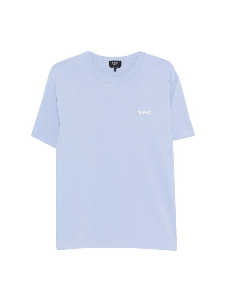 A.P.C. A.P.C. PARIS BOXY PETIT VPC T-SHIRT BLUE A.P.C. A.P.C. PARIS BOXY PETIT VPC T-SHIRT BLUE