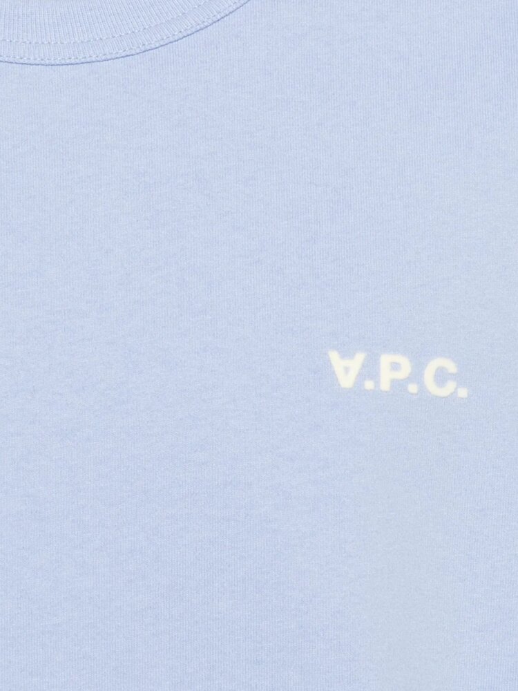 A.P.C. A.P.C. PARIS BOXY PETIT VPC T-SHIRT BLUE A.P.C. A.P.C. PARIS BOXY PETIT VPC T-SHIRT BLUE