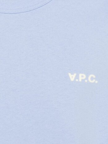 A.P.C. A.P.C. PARIS BOXY PETIT VPC T-SHIRT BLUE A.P.C. A.P.C. PARIS BOXY PETIT VPC T-SHIRT BLUE