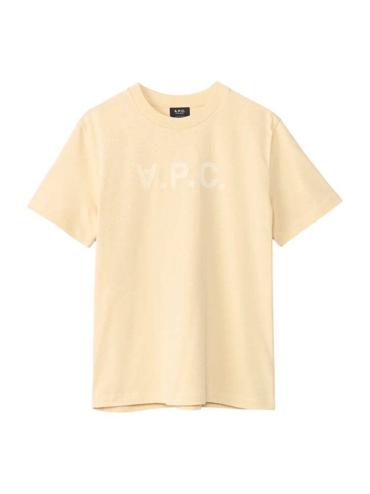 A.P.C. A.P.C. PARIS STANDARD GRAND VPC T-SHIRT YELLOW
