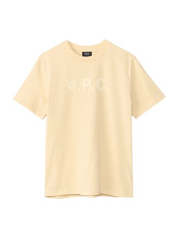 A.P.C. A.P.C. PARIS STANDARD GRAND VPC T-SHIRT YELLOW