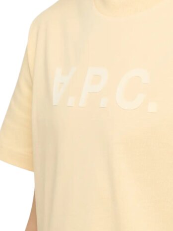 A.P.C. A.P.C. PARIS STANDARD GRAND VPC T-SHIRT YELLOW