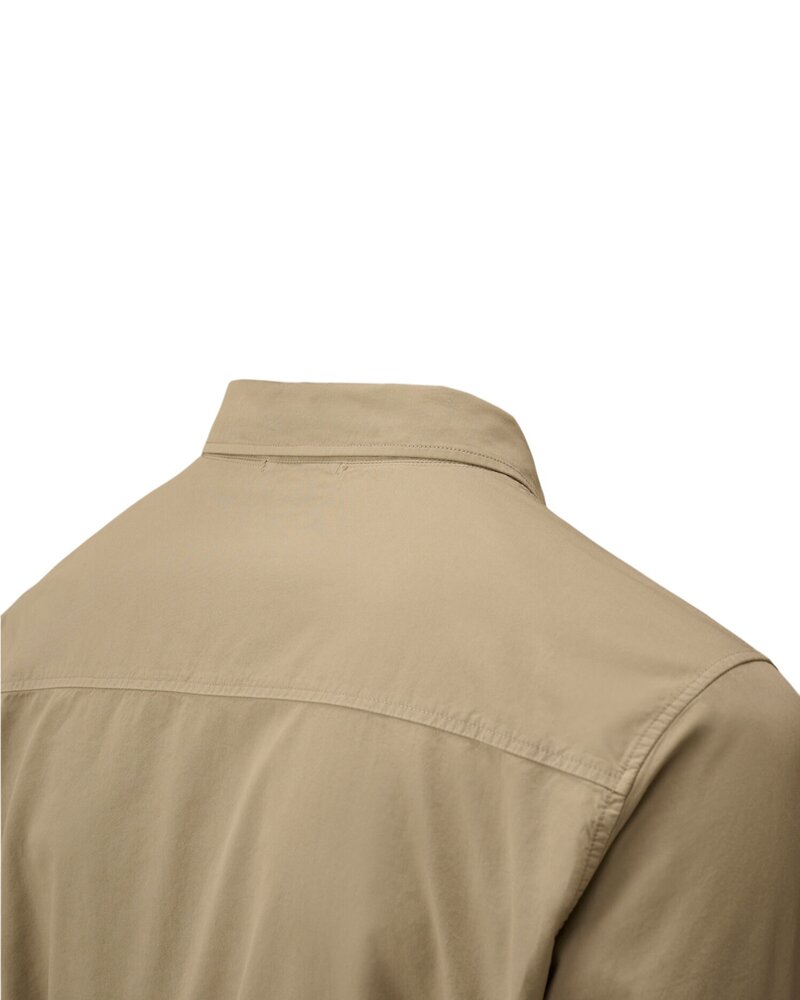 C.P. Company C.P. COMPANY ORGANIC GABARDINE ZIPPED LENS OVERSHIRT DOVE