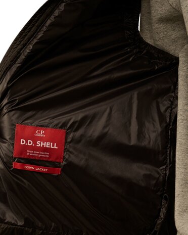 C.P. Company C.P. COMPANY D.D. SHELL DOWN LENS GILET BLACK