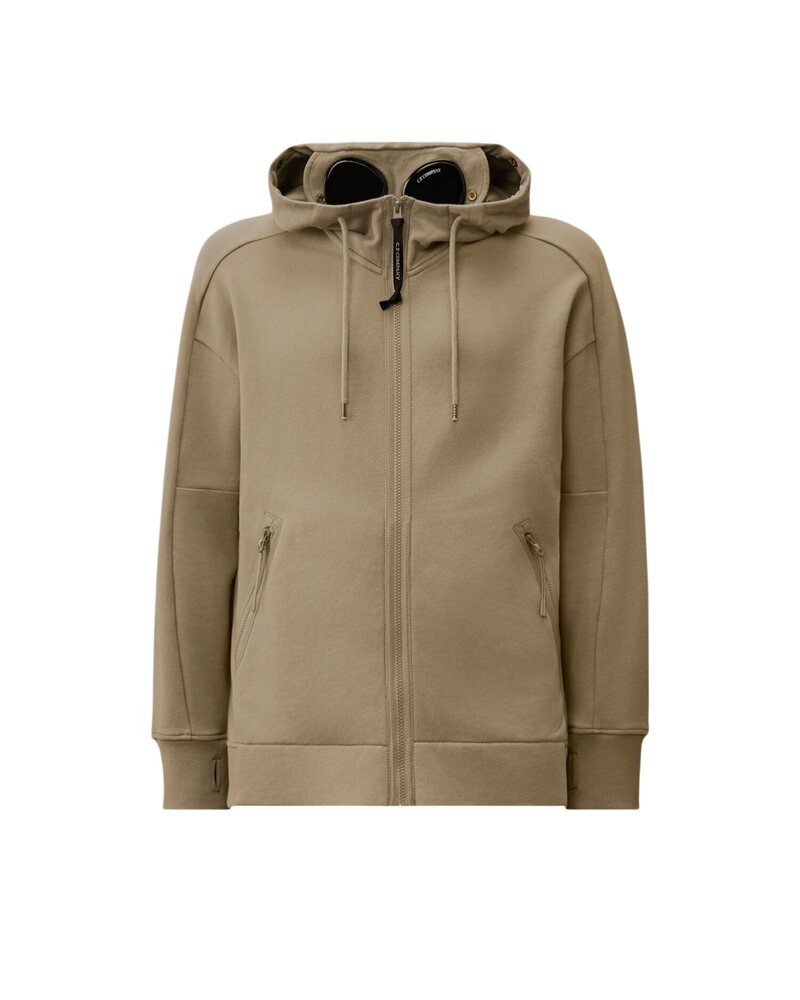 C.P. Company C.P. COMPANY GOGGLE SWEATVEST DOVE