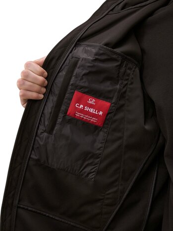 C.P. Company C.P. COMPANY SHELL-R SOFT SHELL GOGGLE JACK BLACK