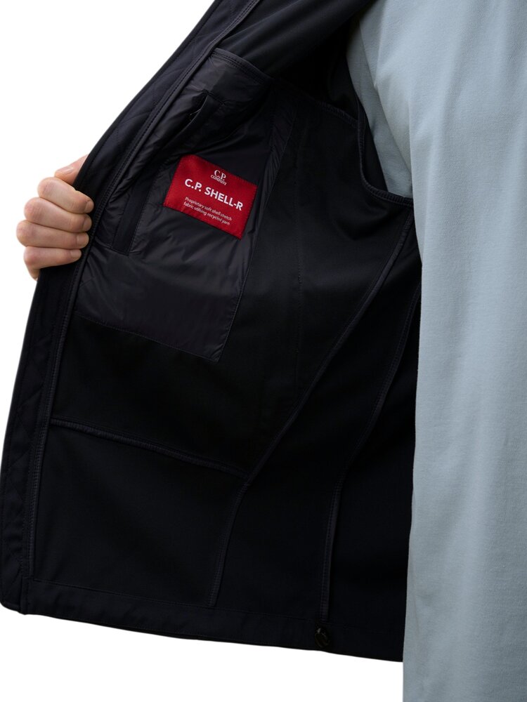 C.P. Company C.P. COMPANY SHELL-R SOFT SHELL GOGGLE JACK NAVY