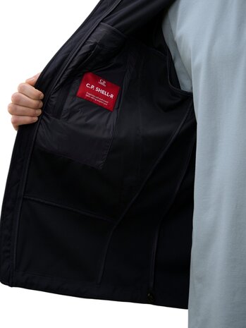 C.P. Company C.P. COMPANY SHELL-R SOFT SHELL GOGGLE JACK NAVY