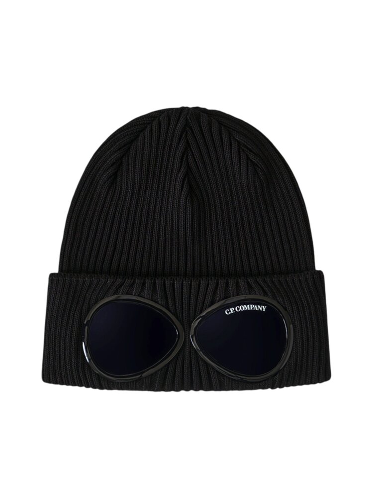 C.P. Company C.P. COMPANY GOGGLE BEANIE BLACK