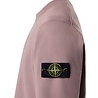Stone Island STONE ISLAND ORGANIC COTTON FLEECE SWEATER PURPLE GREY