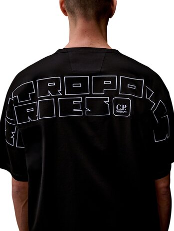 C.P. Company C.P. COMPANY METROPOLIS SERIES MERCERIZED JERSEY BLACK C.P. Company C.P. COMPANY METROPOLIS SERIES MERCERIZED JERSEY BLACK