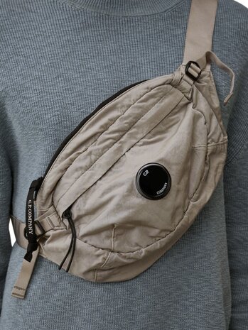 C.P. Company C.P. COMPANY NYLON B WAISTBAG DOVE BEIGE