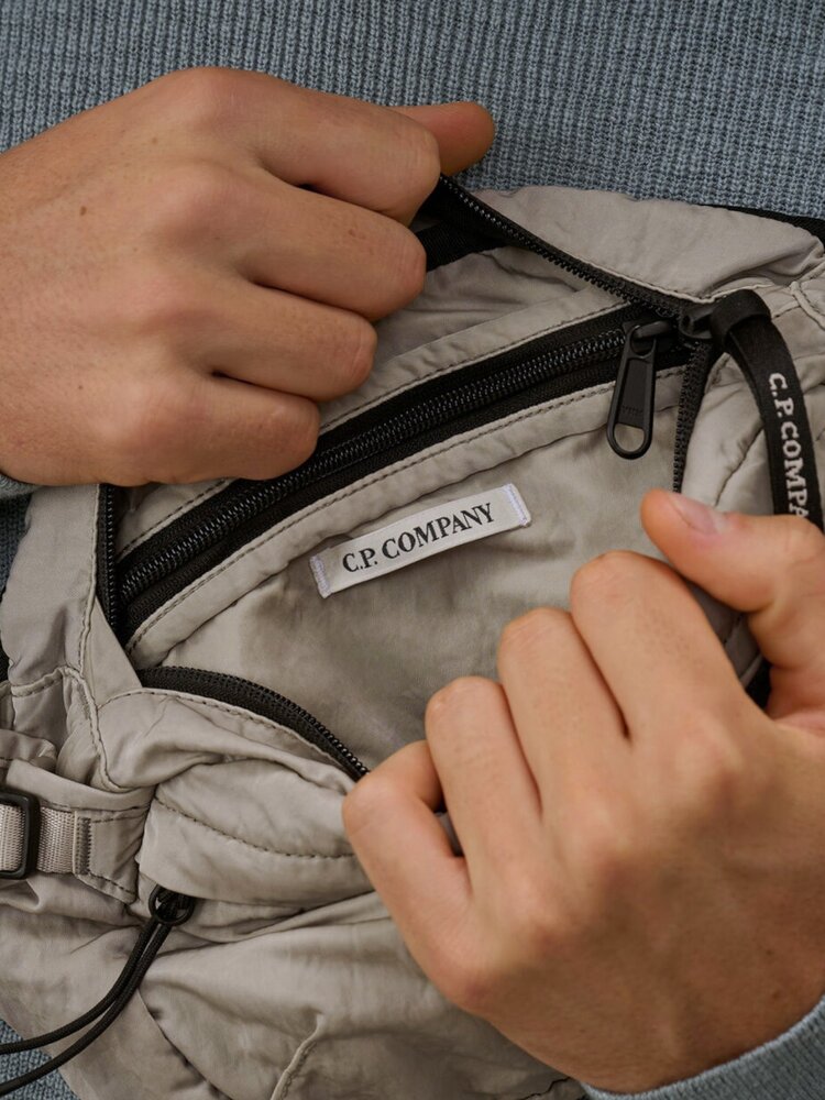 C.P. Company C.P. COMPANY NYLON B WAISTBAG DOVE BEIGE