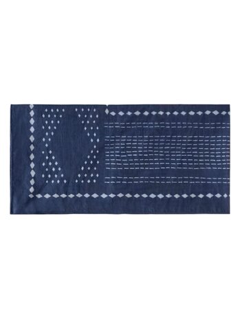 C.P. Company C.P. COMPANY MUSLIN LOGO BANDANA SCARF NAVY