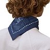 C.P. Company C.P. COMPANY MUSLIN LOGO BANDANA SCARF NAVY