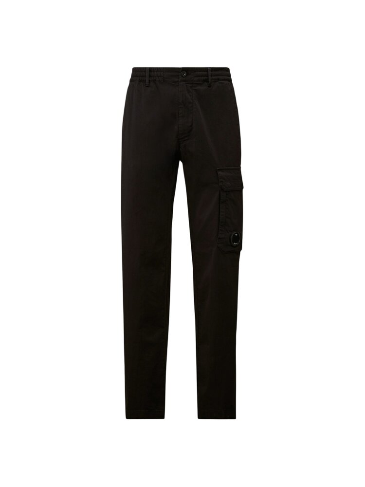 C.P. Company C.P. COMPANY STRETCH SATEEN CARGO PANTS BLACK C.P. Company C.P. COMPANY STRETCH SATEEN CARGO PANTS BLACK