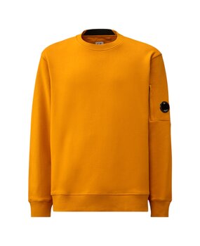 C.P. Company C.P. COMPANY DIAGONAL RAISED FLEECE CREWNECK SWEATER DESERT