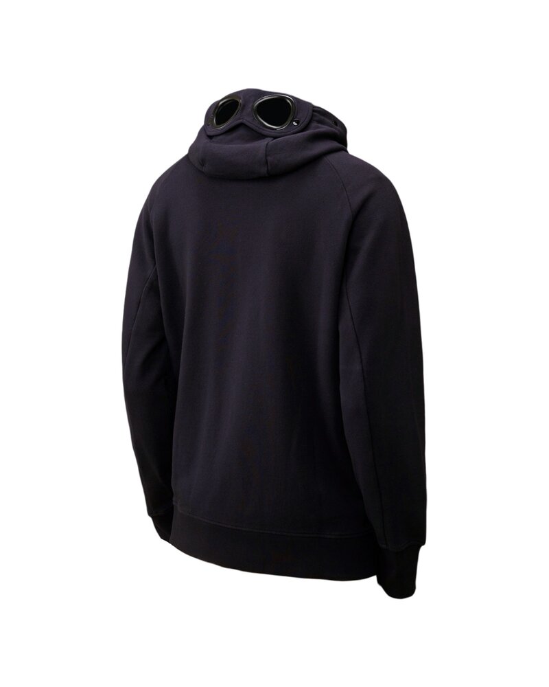 C.P. Company C.P. COMPANY DIAGONAL RAISED FLEECE GOGGLE SWEATVEST TOTAL ECLIPSE NAVY