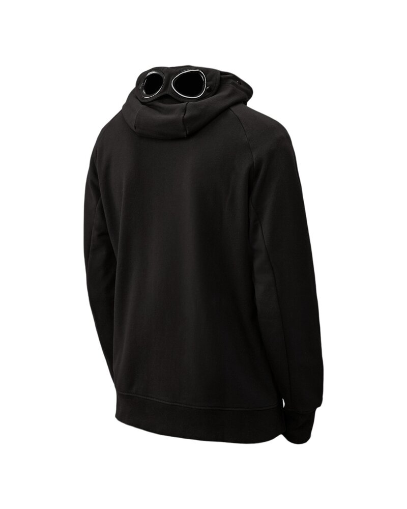 C.P. Company C.P. COMPANY DIAGONAL RAISED FLEECE GOGGLE SWEATVEST BLACK