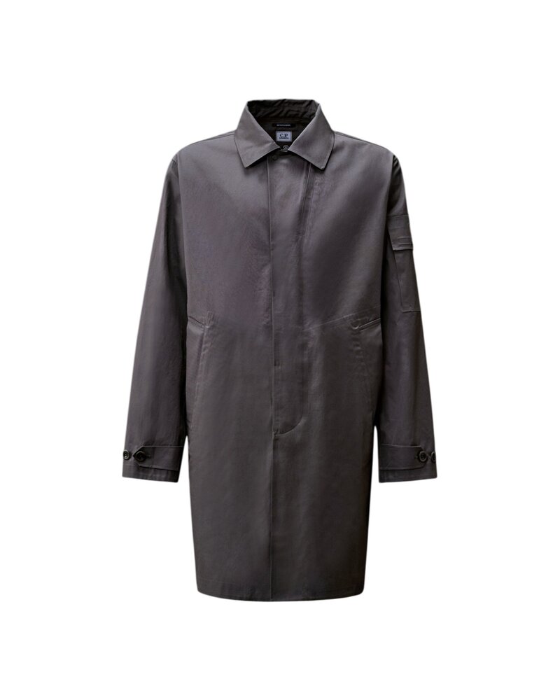 C.P. Company C.P. COMPANY METROPOLIS SERIES HYST COAT GUNMETAL GREY