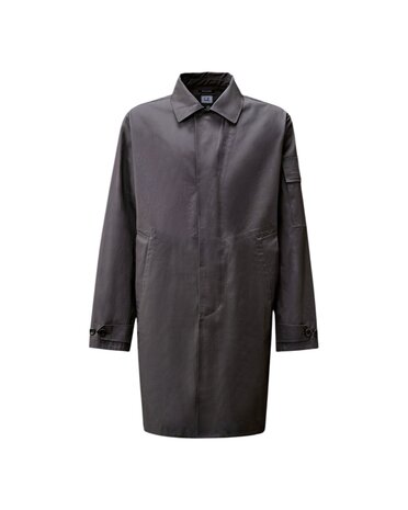 C.P. Company C.P. COMPANY METROPOLIS SERIES HYST COAT GUNMETAL GREY