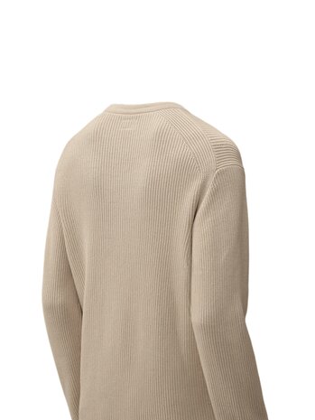 C.P. Company C.P. COMPANY COTTON SEA ISLAND RIBS CREWNECK LENS SWEATER DEW