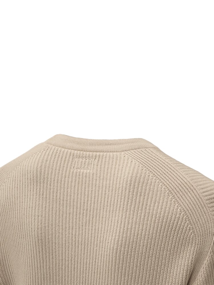 C.P. Company C.P. COMPANY COTTON SEA ISLAND RIBS CREWNECK LENS SWEATER DEW