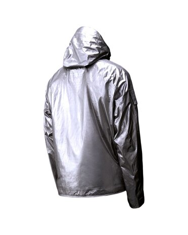C.P. Company C.P. COMPANY METROPOLIS SERIES NANO TITANIUM HOODED JACK SILVER