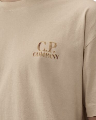 C.P. Company C.P. COMPANY 30/1 JERSEY COMFORT LOGO T-SHIRT DEW C.P. Company C.P. COMPANY 30/1 JERSEY COMFORT LOGO T-SHIRT DEW