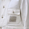 C.P. Company C.P. COMPANY BULL DENIM FIELD JACKET GAUZE WHITE