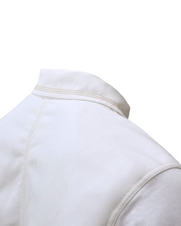 C.P. Company C.P. COMPANY BULL DENIM FIELD JACKET GAUZE WHITE
