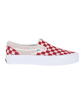 Vans VANS LX CLASSIC SLIP-ON 98 SNEAKERS RED/WHITE