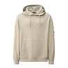 C.P. Company C.P. COMPANY DIAGONAL FLEECE HOODED LENS SWEATER DEW