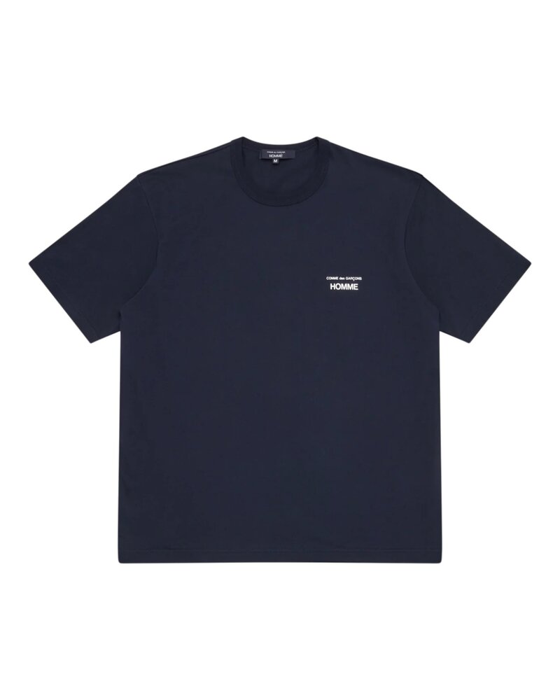 Comme des Garcons Homme COMME DES GARÇONS HOMME LOGO T-SHIRT NAVY