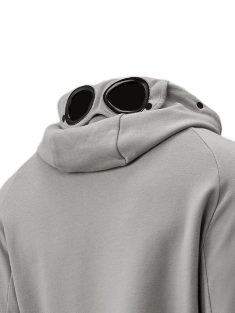 C.P. Company C.P. COMPANY GOGGLE SWEATVEST DOVE